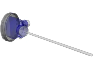 Temperature Probe 3D Model