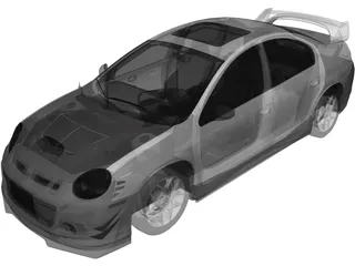 Dodge Neon SRT4 3D Model