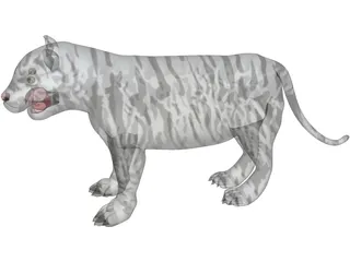 Tiger 3D Model - 3DCADBrowser