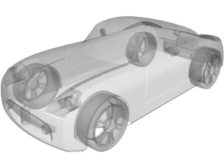 Dodge Razor Concept (2004) 3D Model