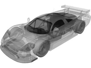 Saleen S7R 3D Model