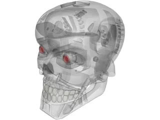 Terminator Head 3D Model