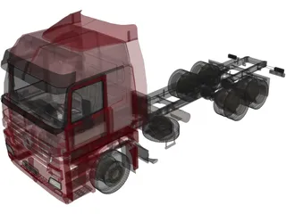 Mercedes-Benz Actros 3D Model