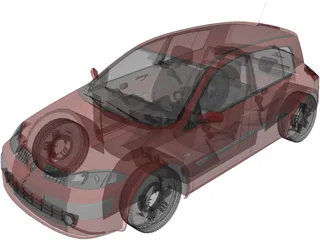 Renault Megane 3D Model