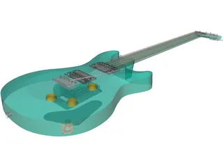 Paul Reed Smith Guitar 3D Model