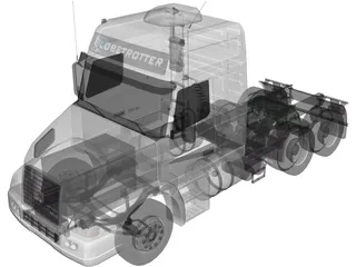 Volvo NH12 Globetrotter (2004) 3D Model