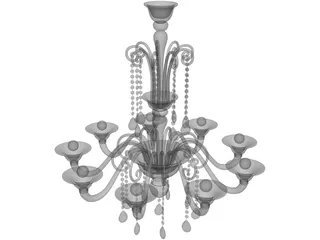 Barovier Toso Erfud 3D Model