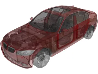 BMW 330i 3D Model