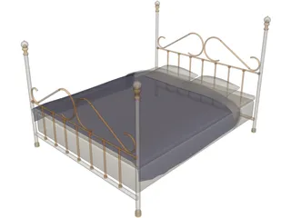 Bed 3D Model