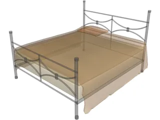 Bed 3D Model