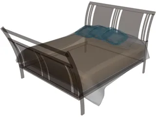 Bed 3D Model