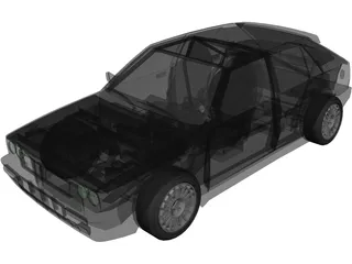 Lancia Delta HF 3D Model