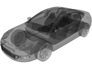 Citroen C5 3D Model