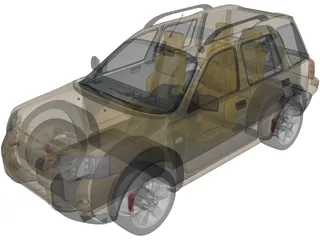 Land Rover Freelander Td4 (2004) 3D Model