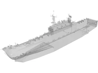 Aircraft Carrier 3D Model