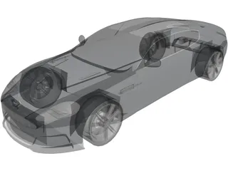 Aston Martin Rapide (2010) 3D Model