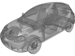 Ford Ka (2008) 3D Model