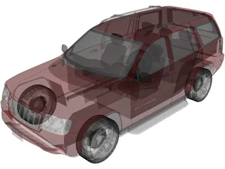 Jeep Grand Cherokee (2006) 3D Model