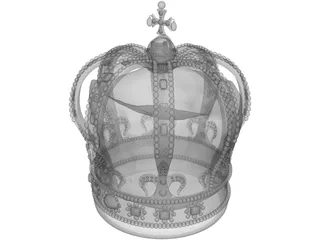 Russian Crown 3D Model