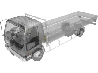 Isuzu Forward V Cargo (1998) 3D Model