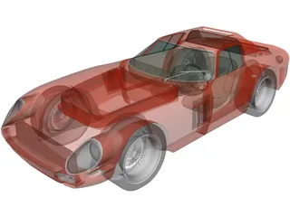 Ferrari 275 GTB (1965) 3D Model