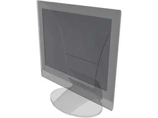 Monitor ViewSonic vx2000 3D Model