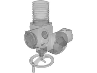 Auma Norm SE Actuator 3D Model