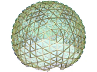 Geodesic Dome 3D Model