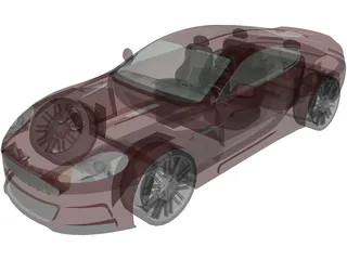 Aston Martin DBS 3D Model