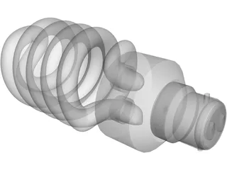 Light Electric Bulb 3D Model