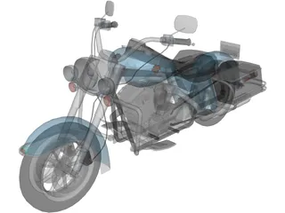 Harley-Davidson Road King 3D Model