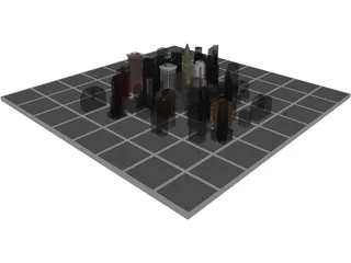 New York City Block 3D Model