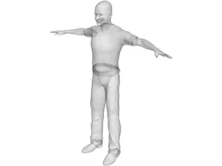 Man 3D Model