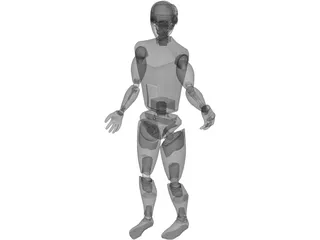 Crash Test Dummy 3D Model