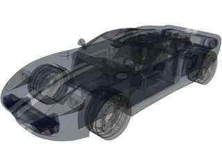 Ford GT40 3D Model