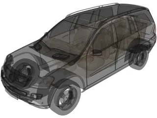 Mercedes-Benz GL-class 3D Model