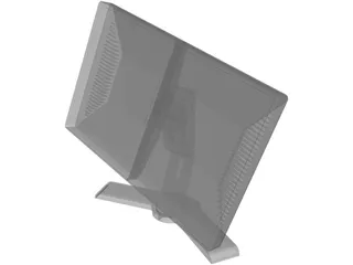 Dell 2408WFP Monitor 3D Model