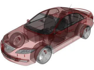 Mazda 6 MPS (2006) 3D Model