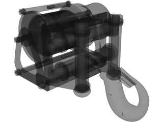 Winch 3D Model