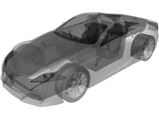 Lexus LFA 3D Model