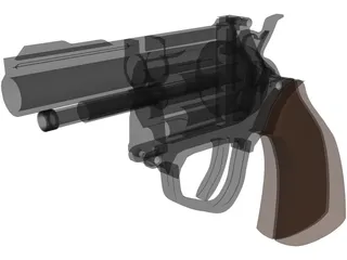 Revolver 3D Model