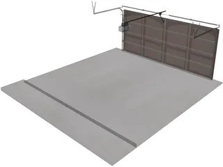 Garage Door 3D Model