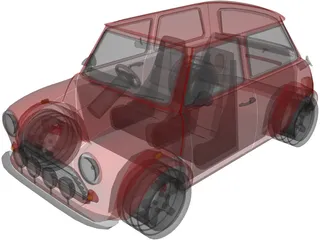 Mini Cooper 3D Model