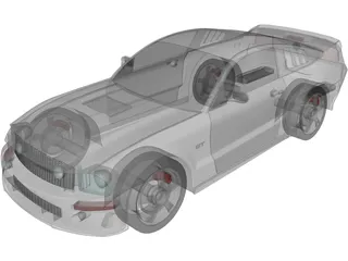 Ford Mustang 3D Model