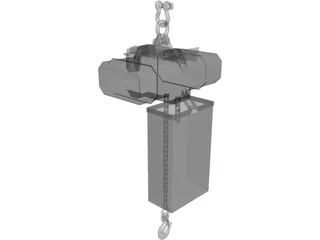 Chainmaster Chainhoist 1000kgs 3D Model