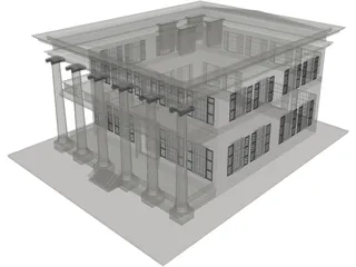 Bank 3D Model