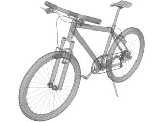 Mountain Bike 3D Model