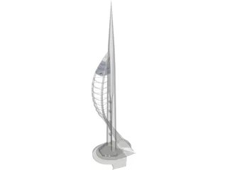 Spinnaker Tower 3D Model