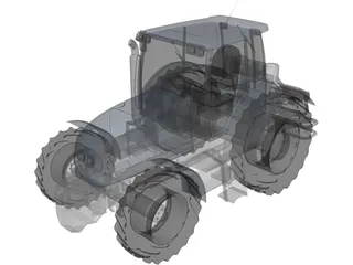 Tractor 3D Model