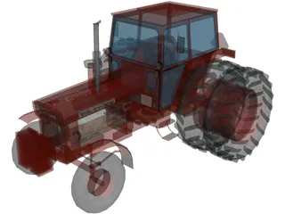 Volvo BM 800 Series Tractor 3D Model